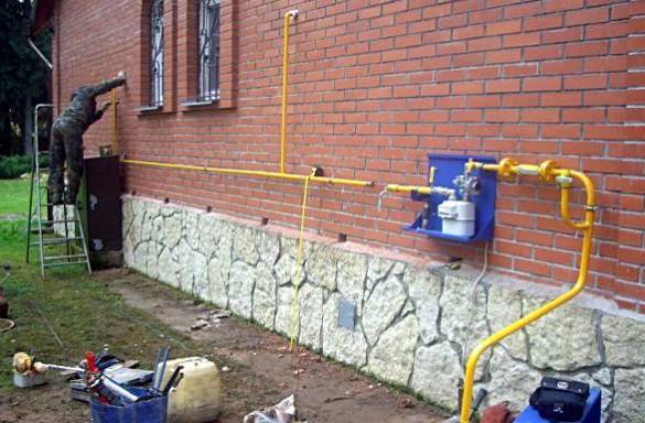 Подключение газа к частному дому: монтаж и ввод систем газоснабжения