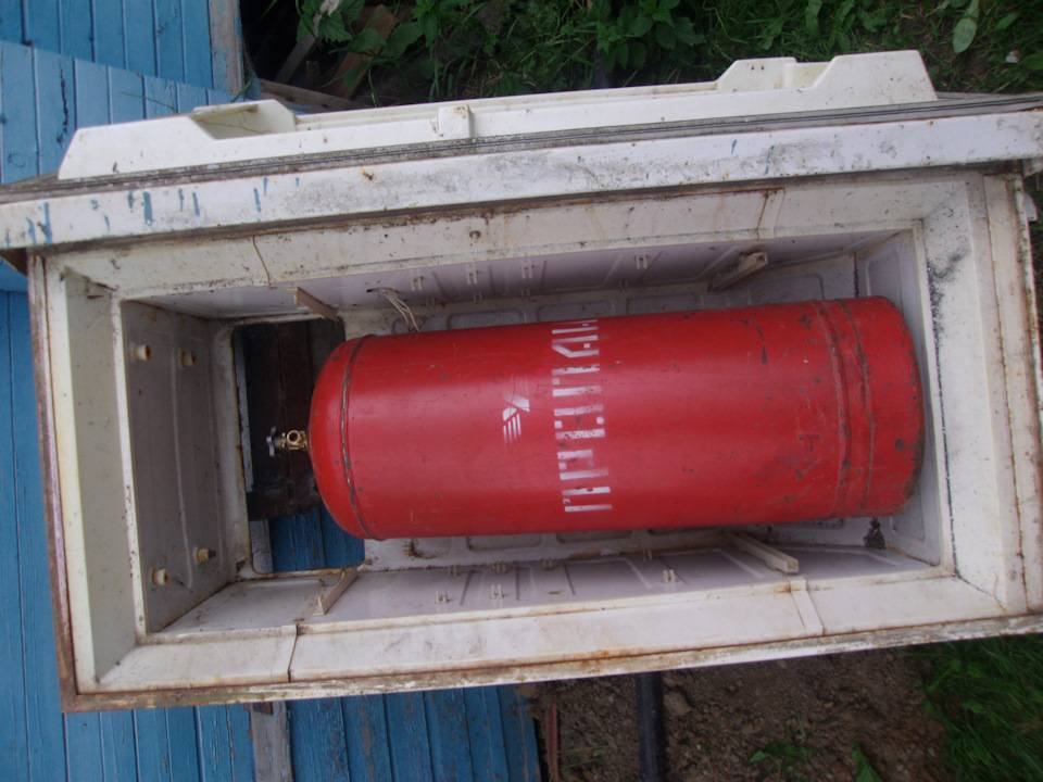 Как утеплить газовый баллон на улице?