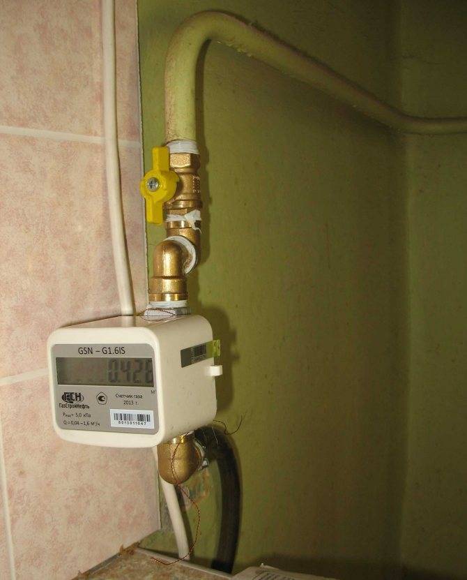 Установка газового счетчика в квартире: инструкция по выполнению работ