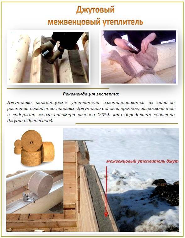Какой выбрать межвенцовый утеплитель для бруса? отзывы о производителях