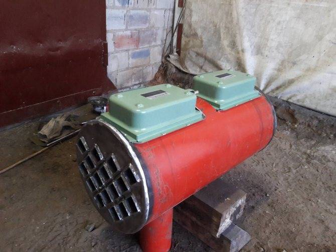 Газовая тепловая пушка для гаража