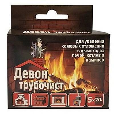 Полено «Трубочист» для чистки дымоходов: состав средства и правила применения + отзывы владельцев