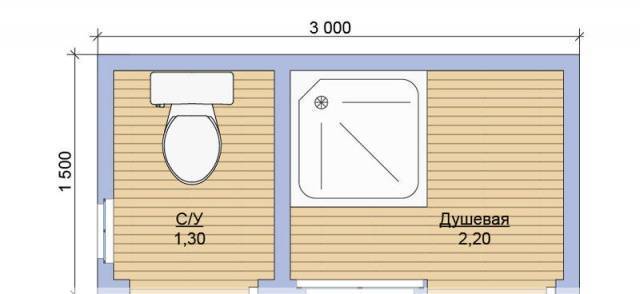 Проект дачного туалета своими руками- чертежи с размерами +фото