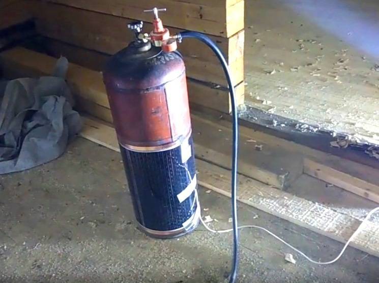 Монтаж отопления в частном доме с газовыми баллонами