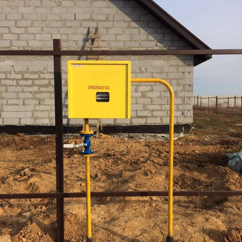 Провести газ в баню