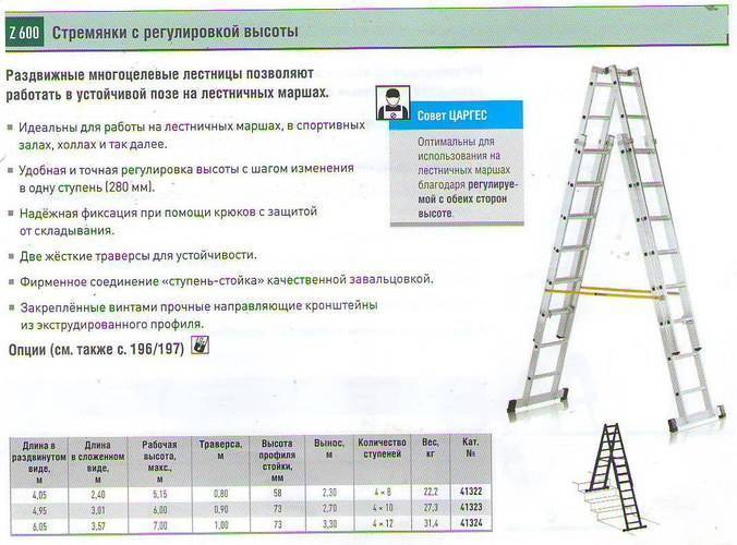 Преимущества лестниц трансформеров 4х5 перед обычными
