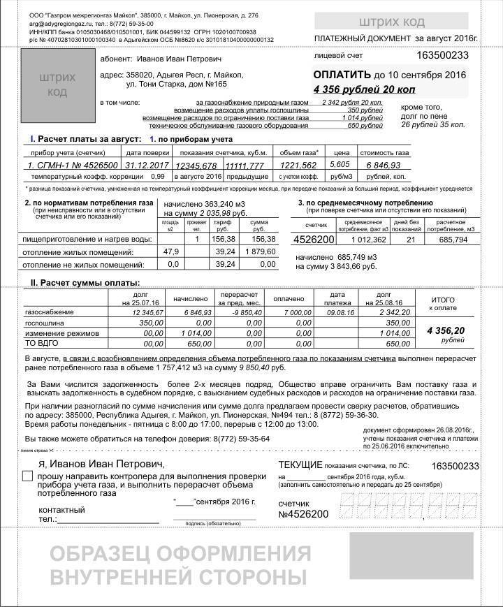 Норматив газа на 1 человека без счетчика – все о газоснабжении