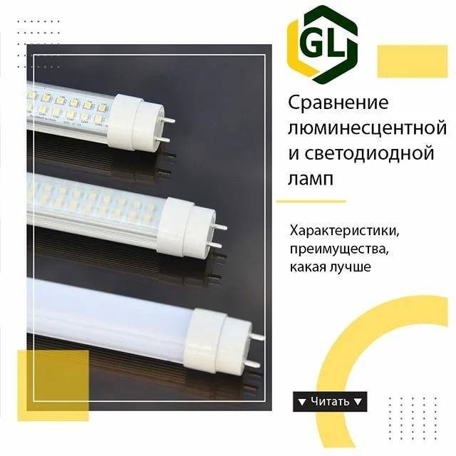 Светодиодная лампа дневного света