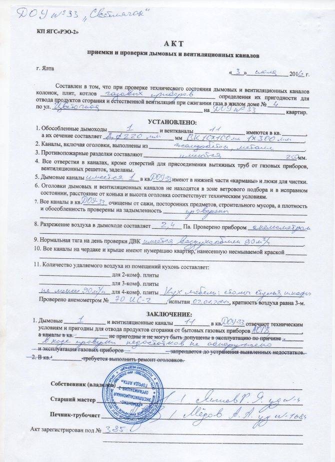 Как проверить исправность вентиляции