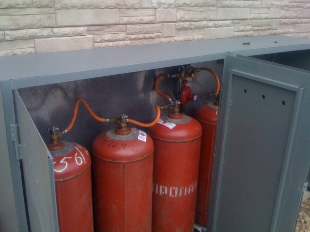 Утепление газового баллона зимой