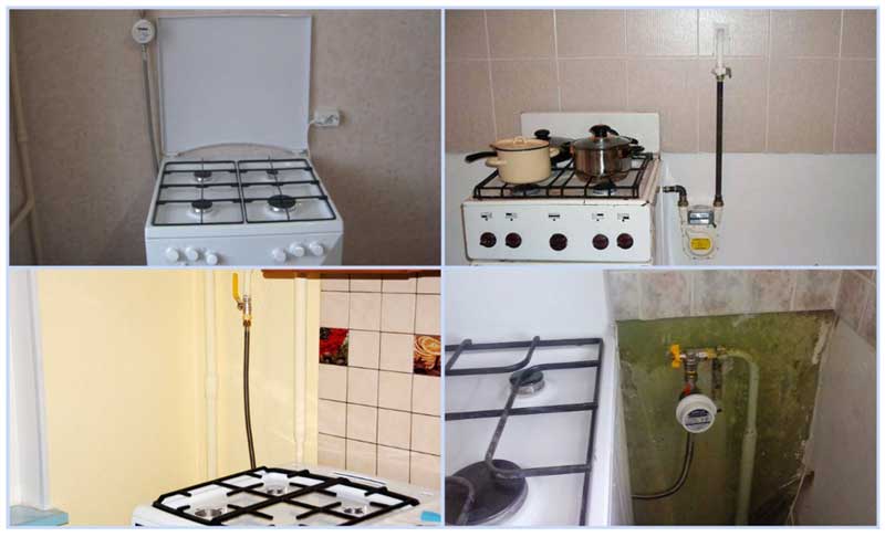 Подключение газовой плиты в квартире и частном доме