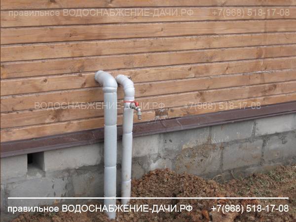 Летний водопровод на даче своими руками: подключение