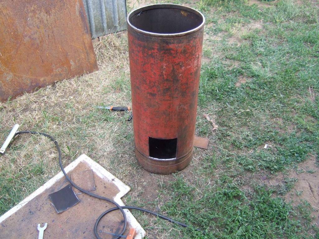 Буржуйка из газового баллона: экономичная печь своими руками