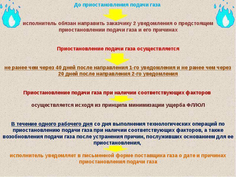 Отключение и повторное подключение газа в доме: многоквартирном или частном