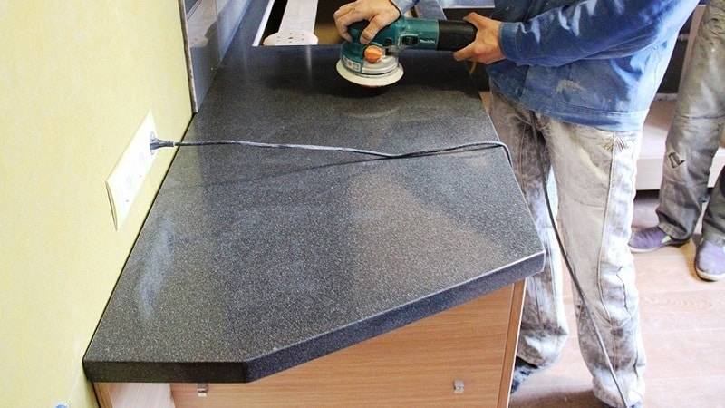 Изготовление столешницы из искусственного камня своими руками